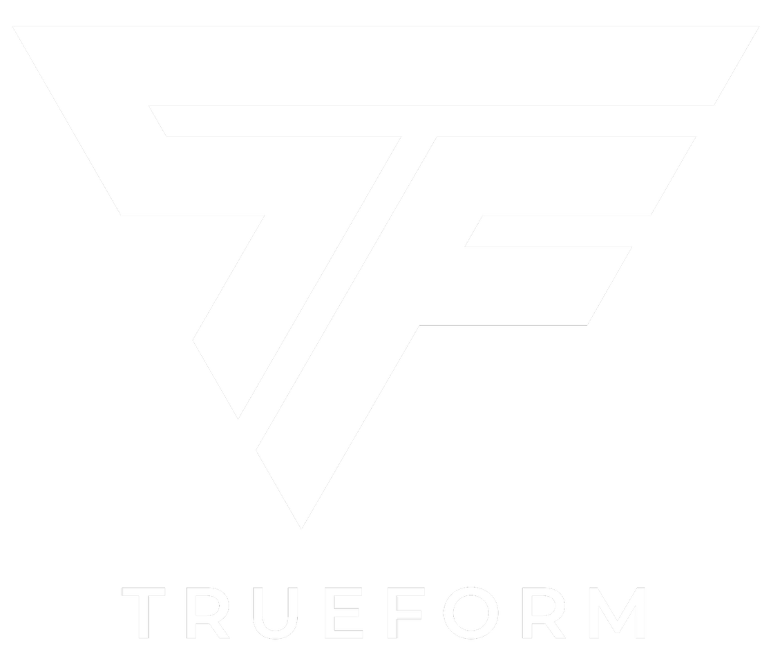 trueform leisure logo with trueform words